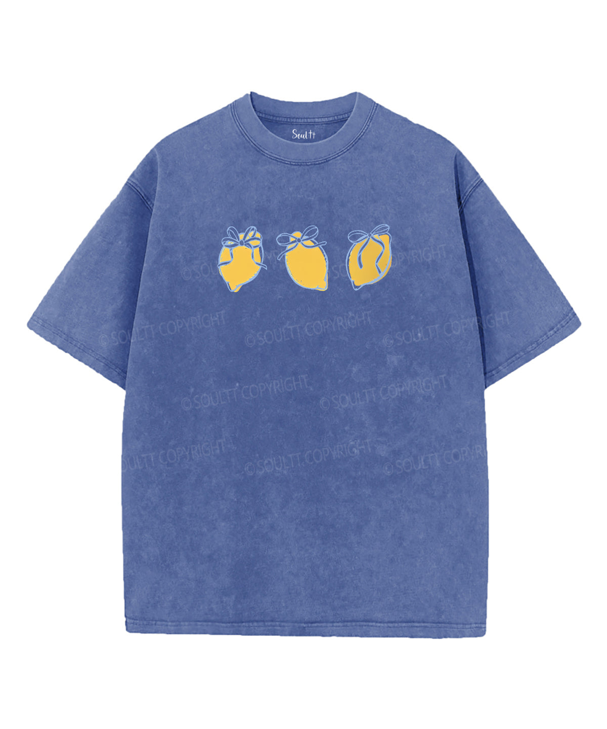 Life Give Me Some Lemons Double Sided Unisex Washed Christian T-shirt