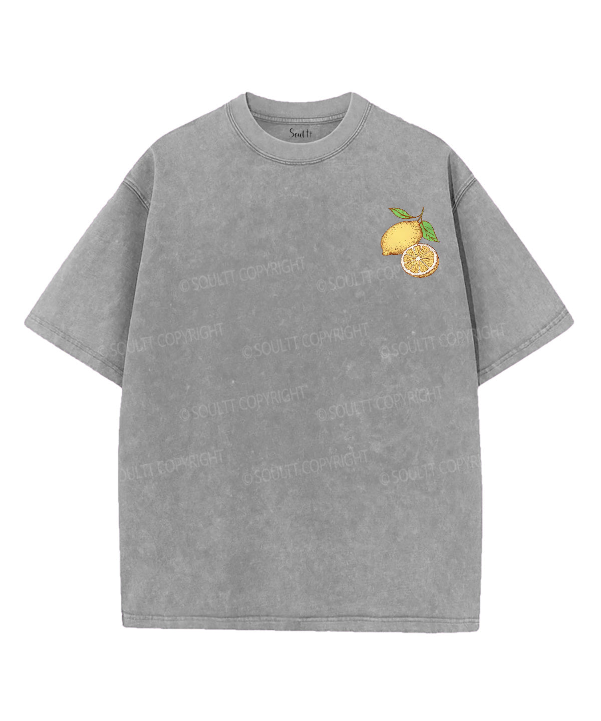 Life Gave Me Some Lemons Double Sided Unisex Washed Christian T-shirt