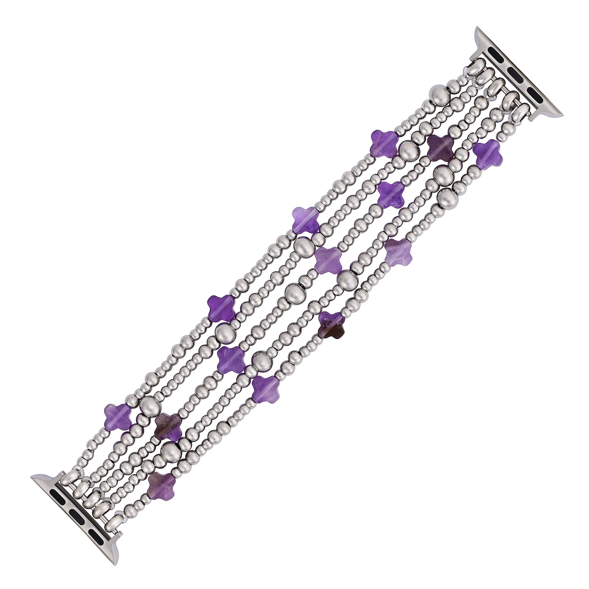 Celestial Charm Cross Stretch Apple Watch Strap