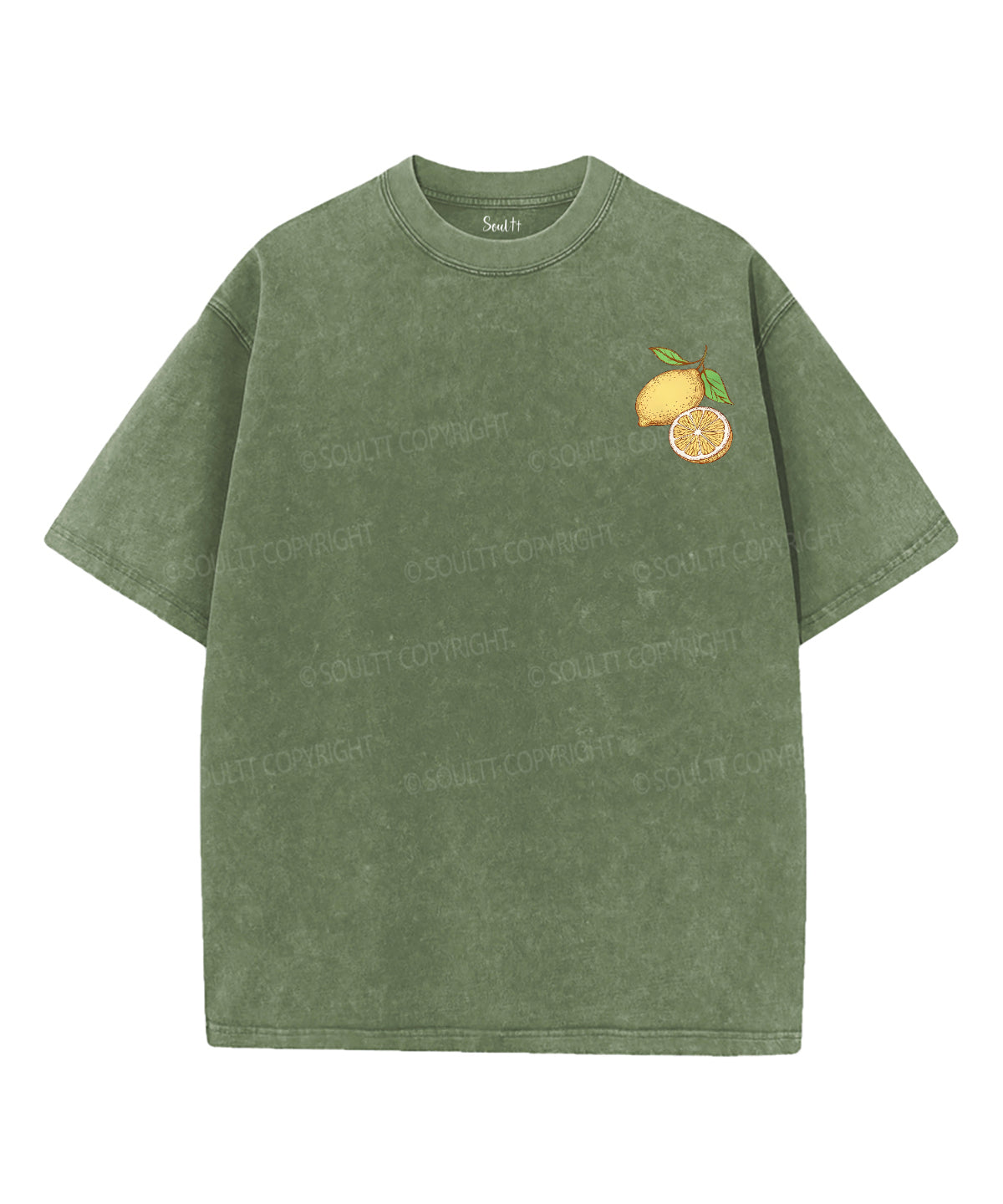 Life Gave Me Some Lemons Double Sided Unisex Washed Christian T-shirt