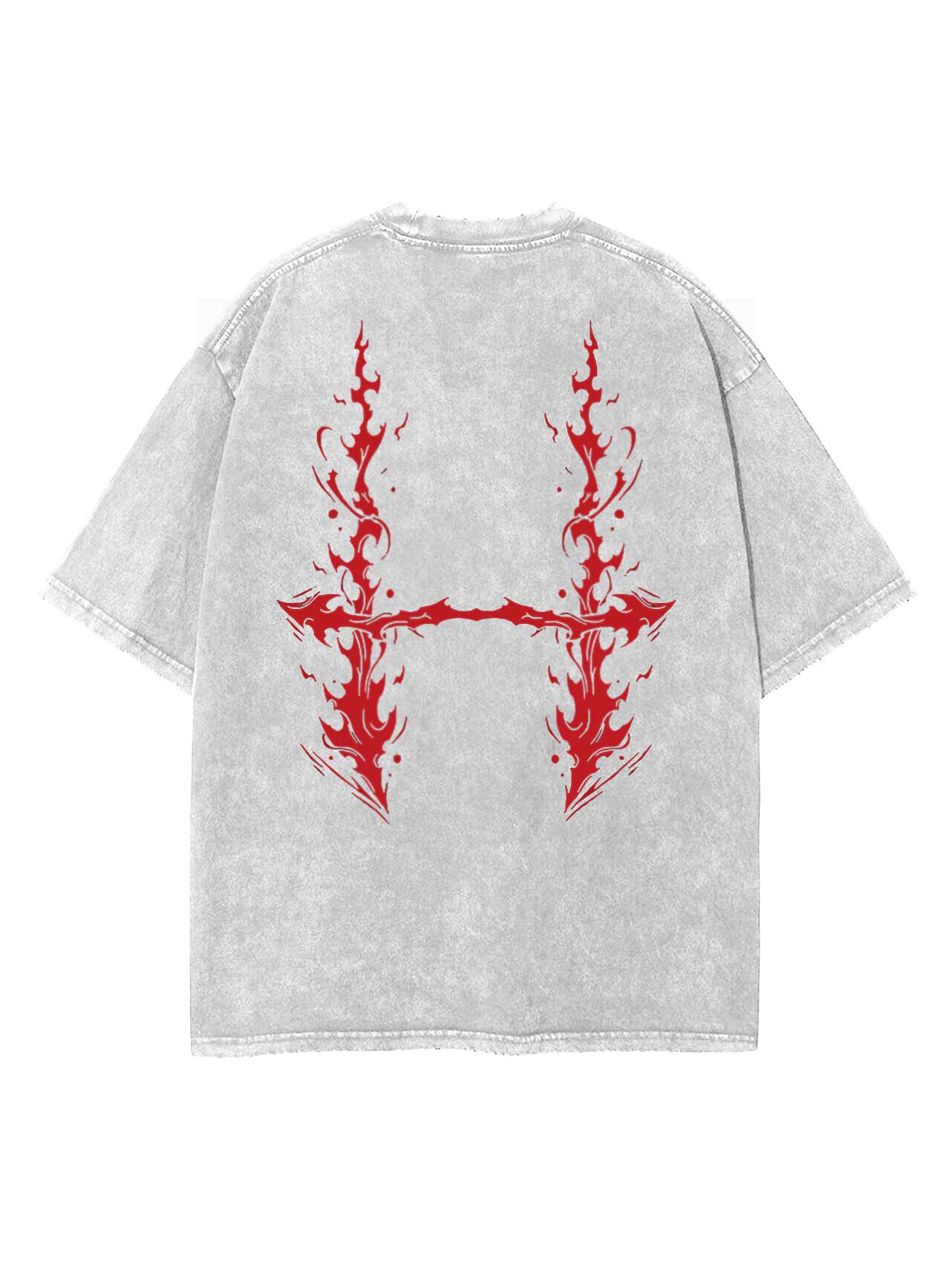 2-seitiges Vintage-T-Shirt „Piercing Blood“