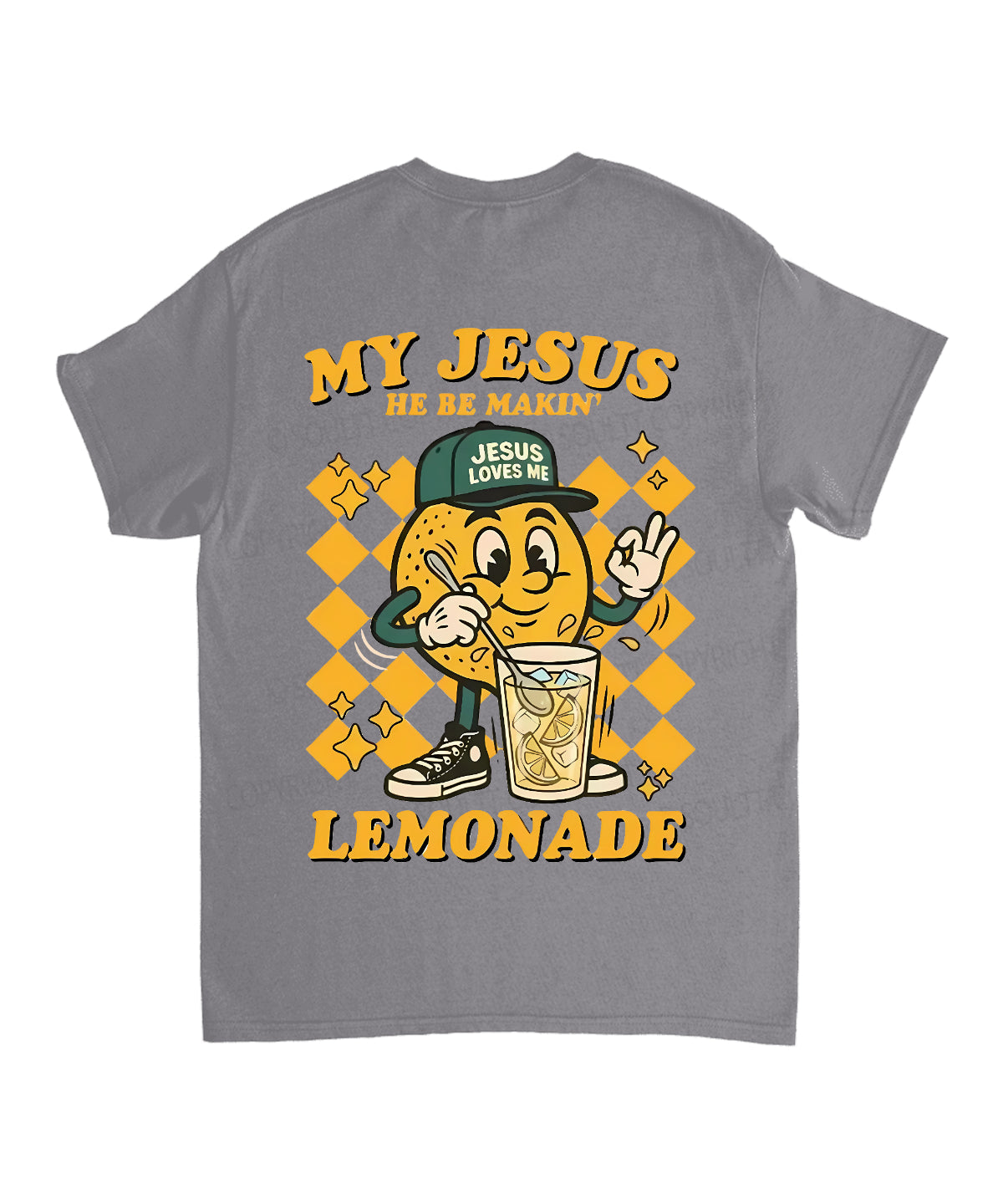 Life Gave Me Some Lemons Double Sided Unisex Cotton Christian T-Shirt