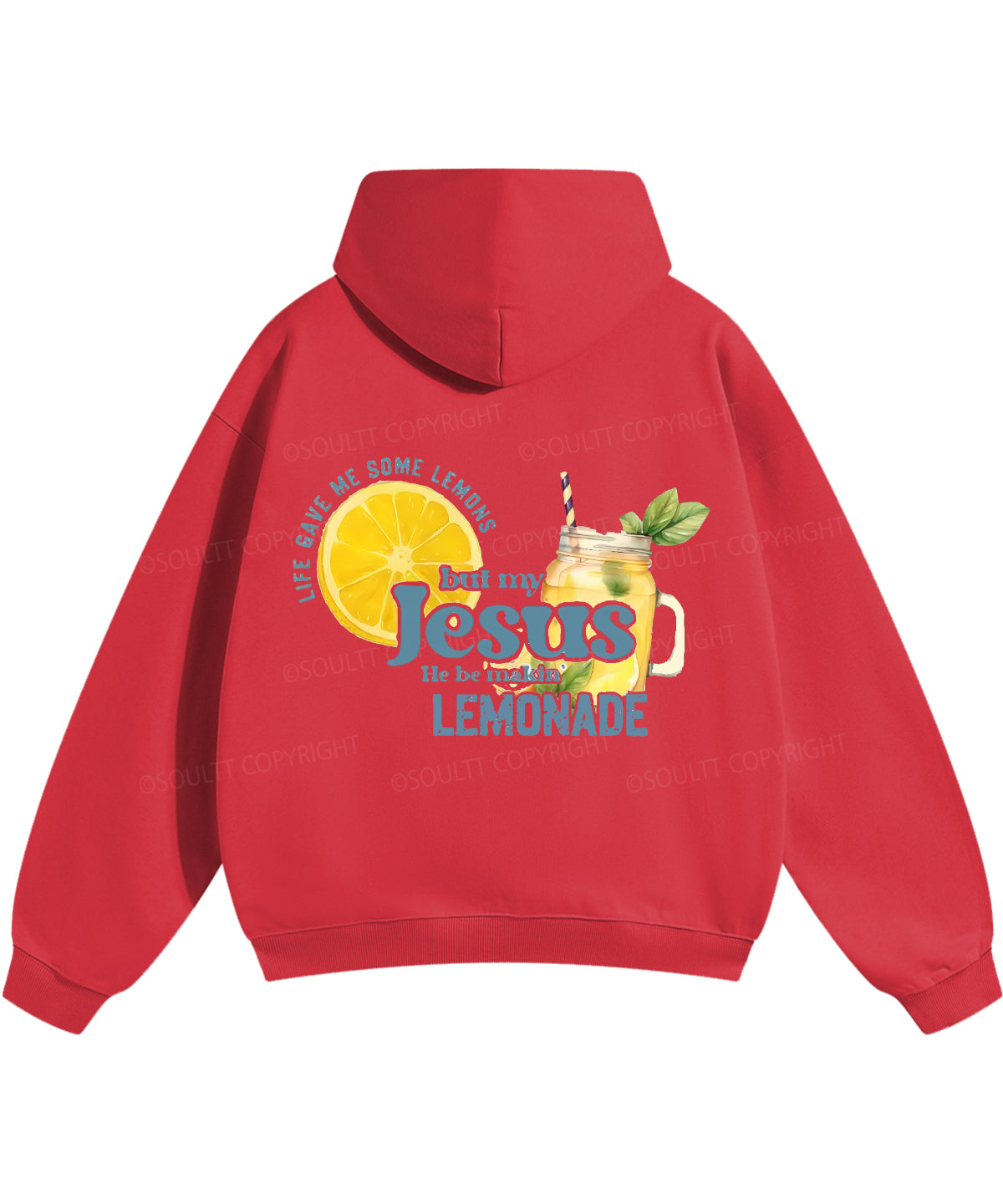 Life Gave Me Some Lemons Double Sided Christian Hoodie
