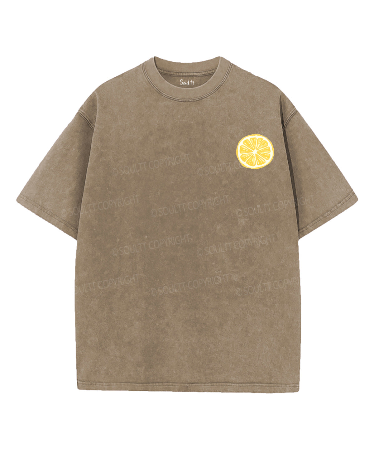Life Gave Me Some Lemons Double Sided Unisex Washed Christian T-shirt