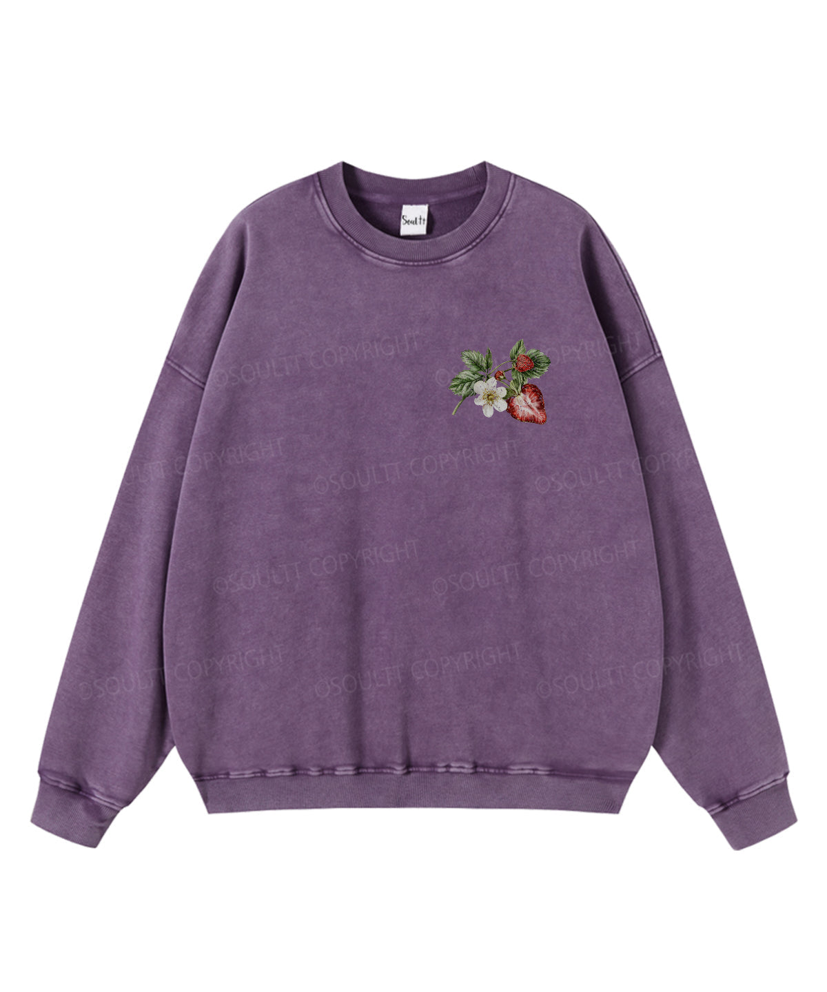 Daughter Of God Double Sided Washed Christian Sweatshirt