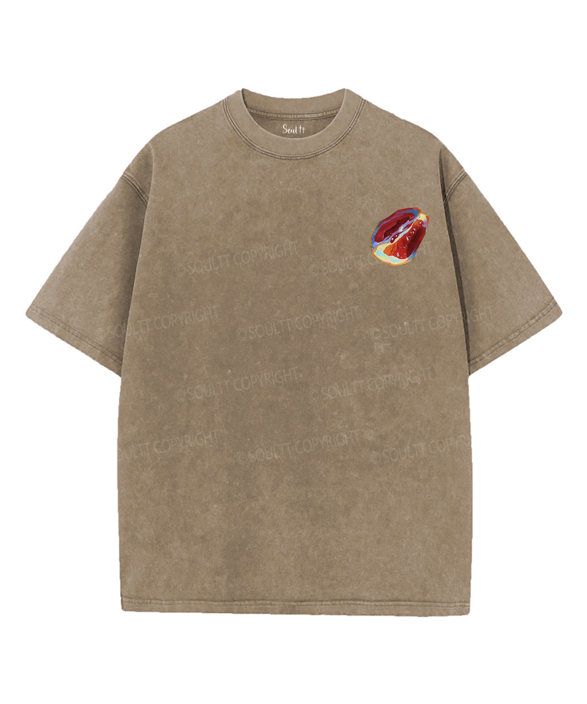 The Fruit Of The Spirit Double Sided Unisex Washed Christian T-shirt