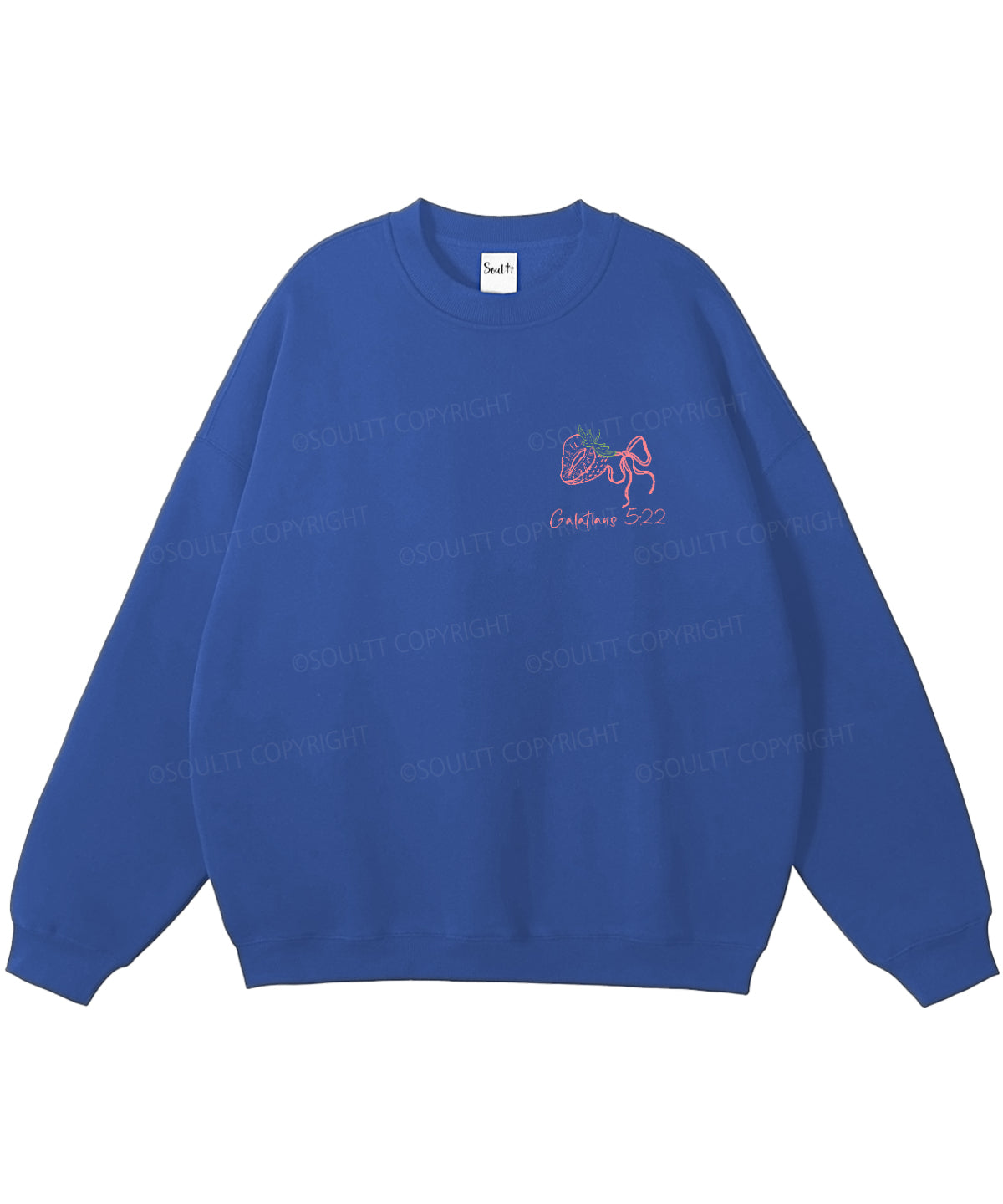 Fruit Of The Spirit Double Sided Christian Sweatshirt