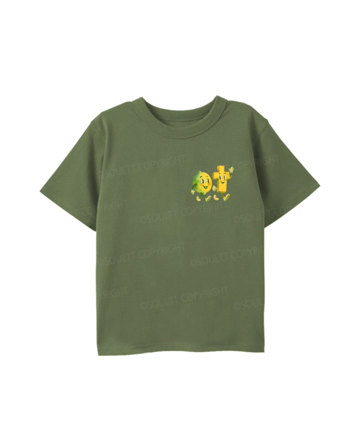 Kids Life Gave Me Some Lemons Double Sided Cotton Christian T-shirt