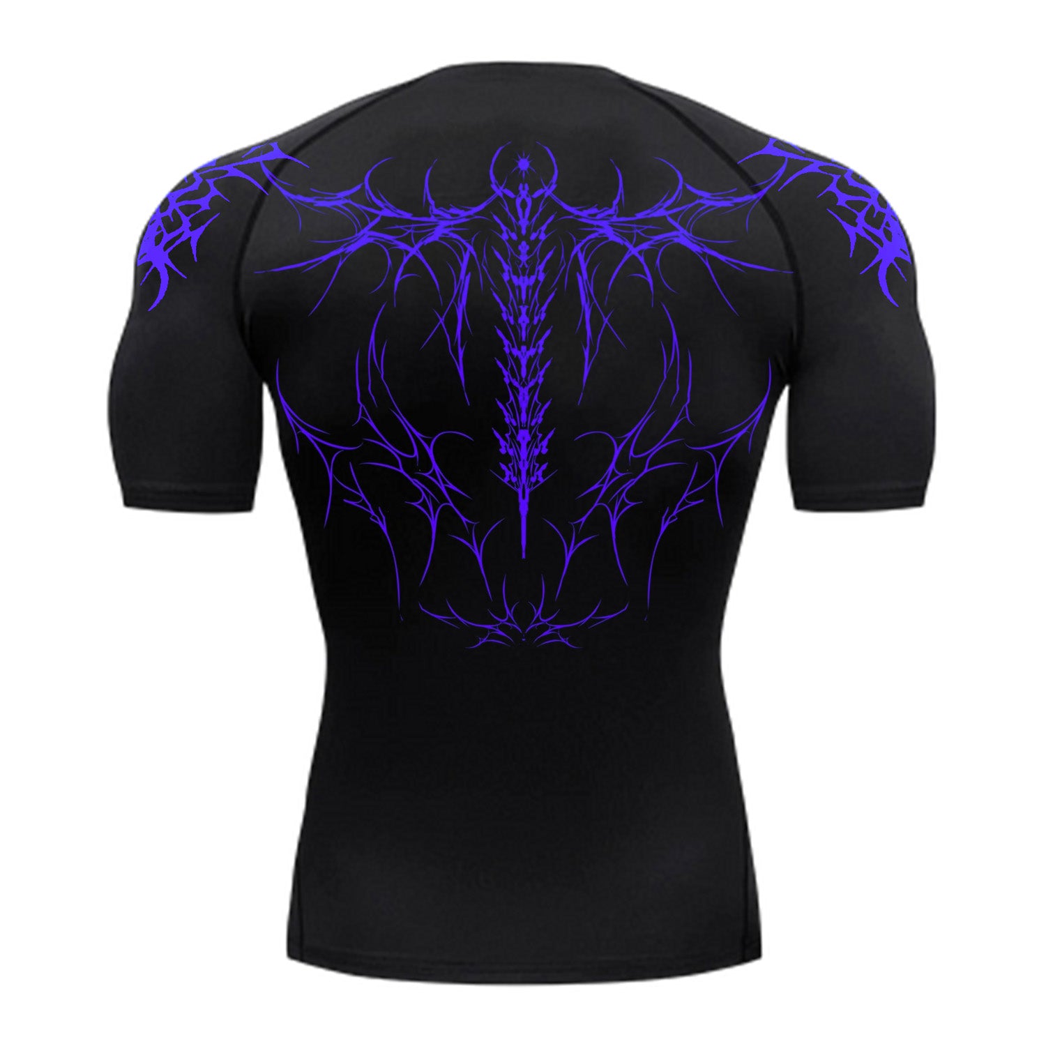 Violet Thorn Emblem Compression T-shirt