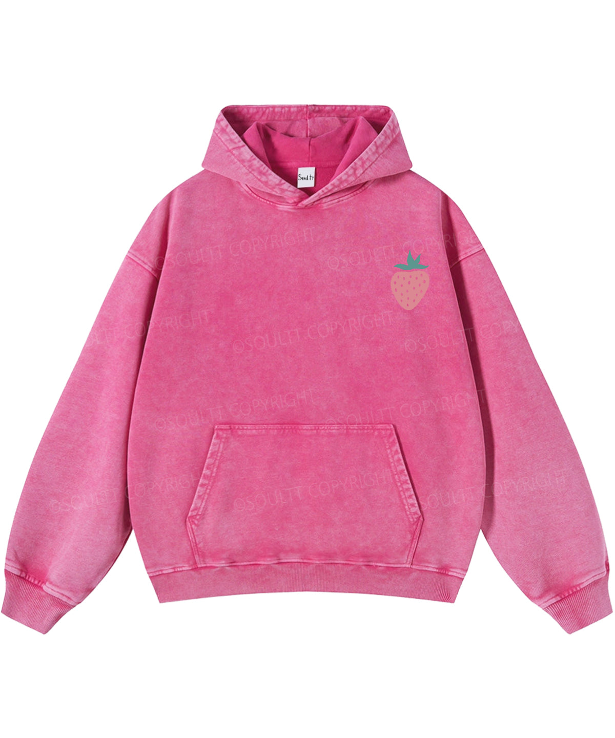 Fruit Of The Spirit Double Sided Washed Christian Hoodie