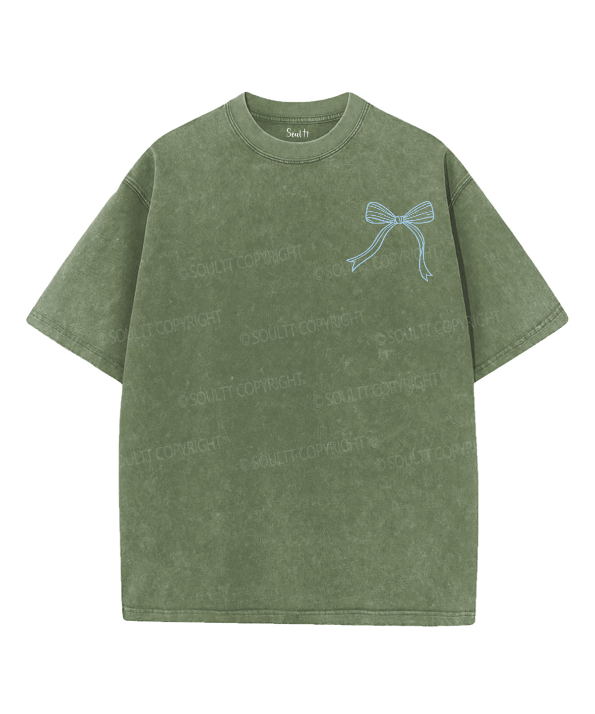 Fruit Of The Spirit Double Sided Unisex Washed Christian T-shirt