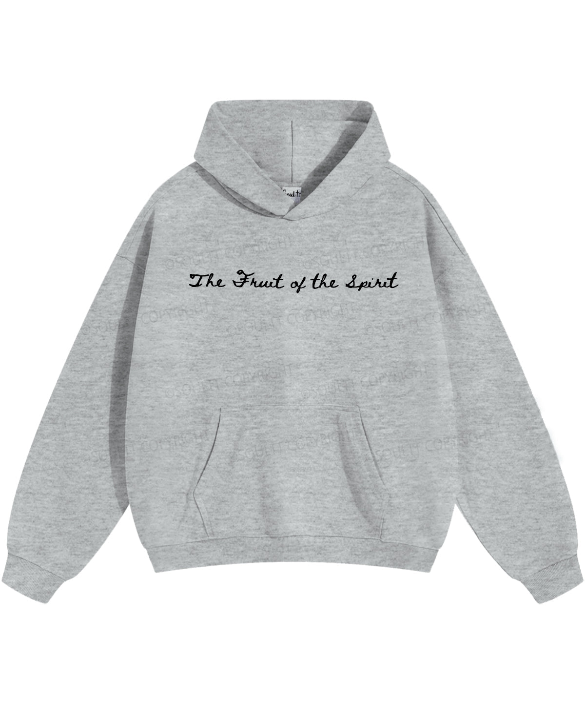 Fruit Of The Spirit Double Sided Christian Hoodie
