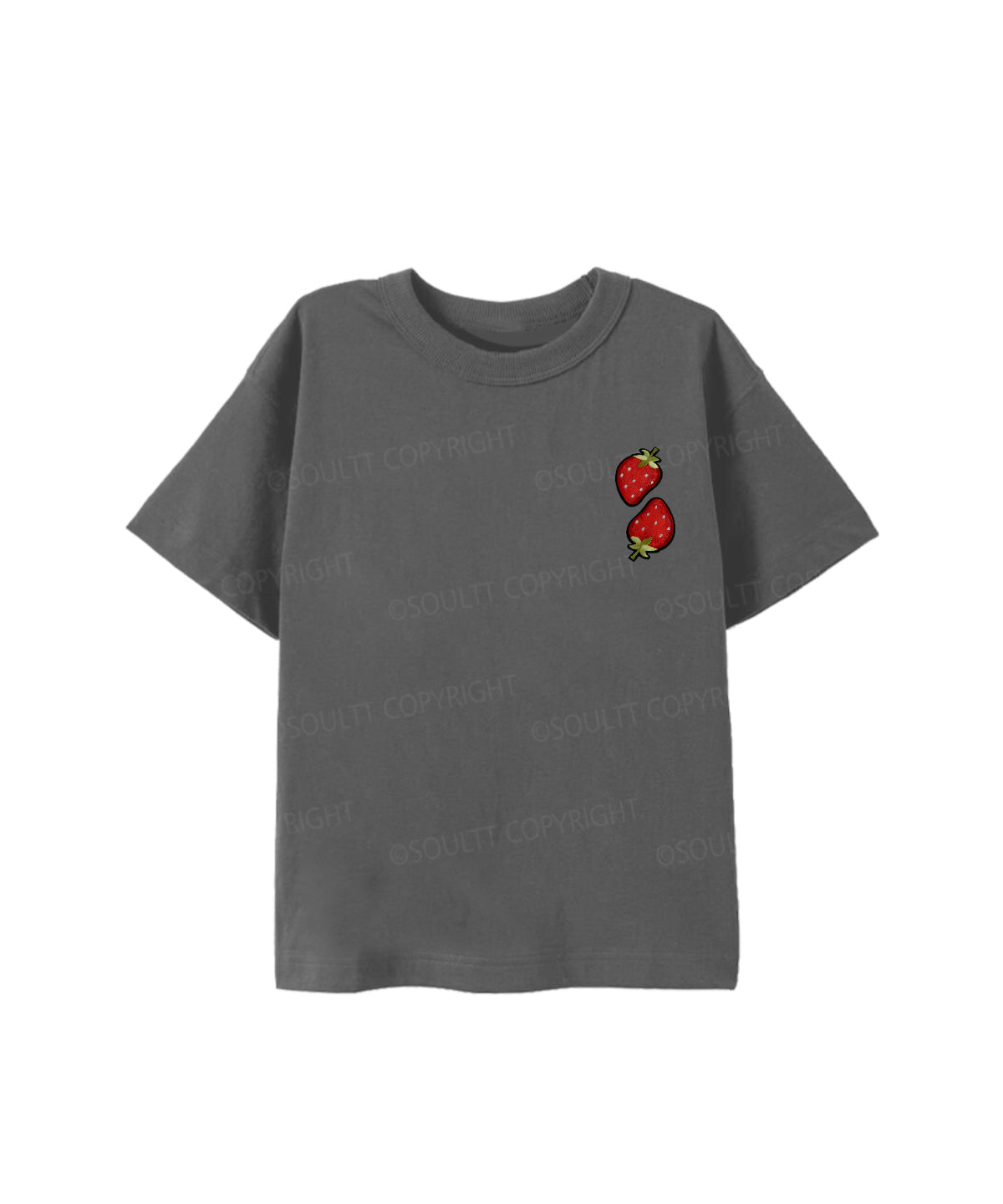 Kids Fruit Of The Spirit Double Sided Cotton Christian T-shirt