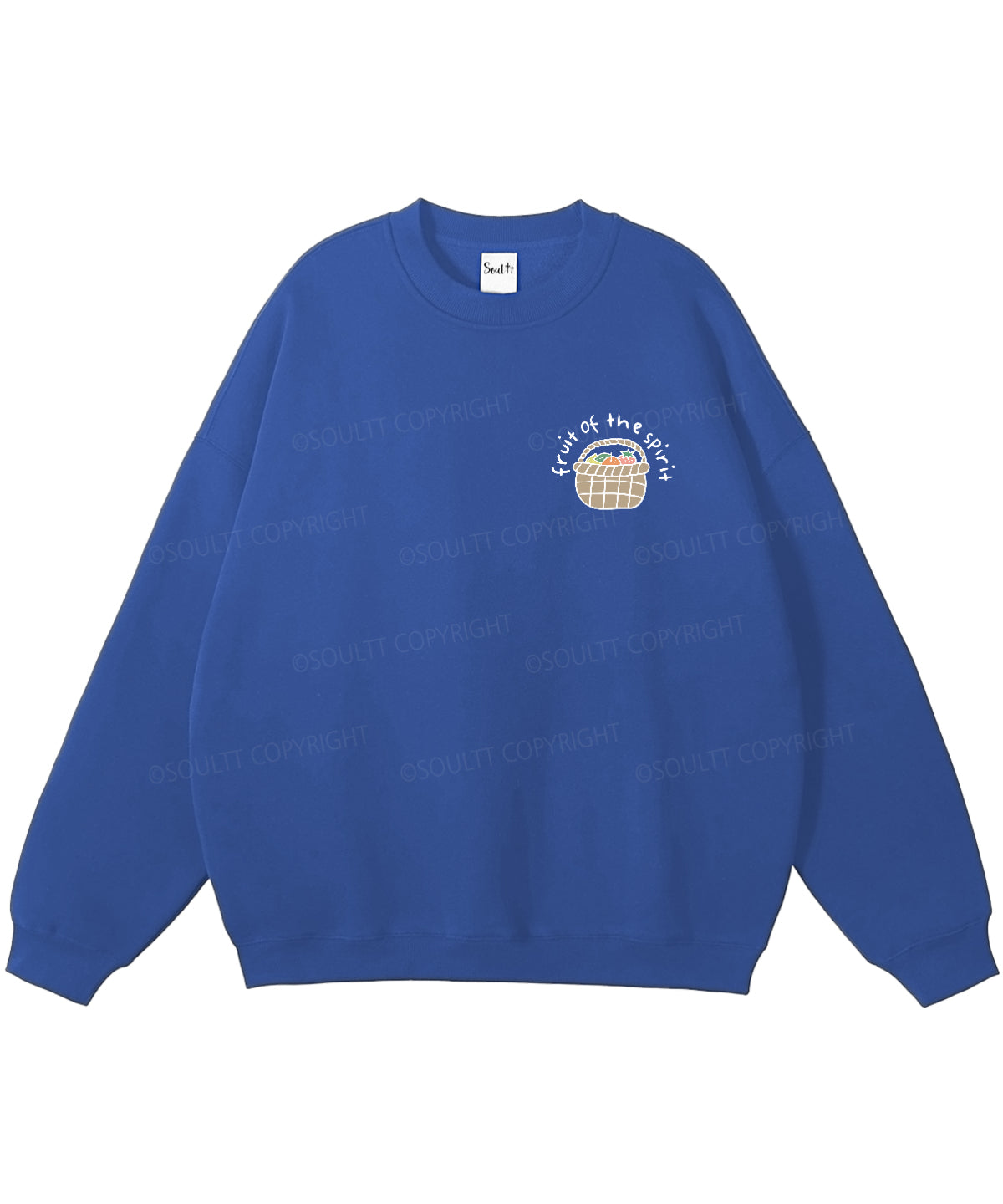 Fruit Of The Spirit Double Sided Christian Sweatshirt
