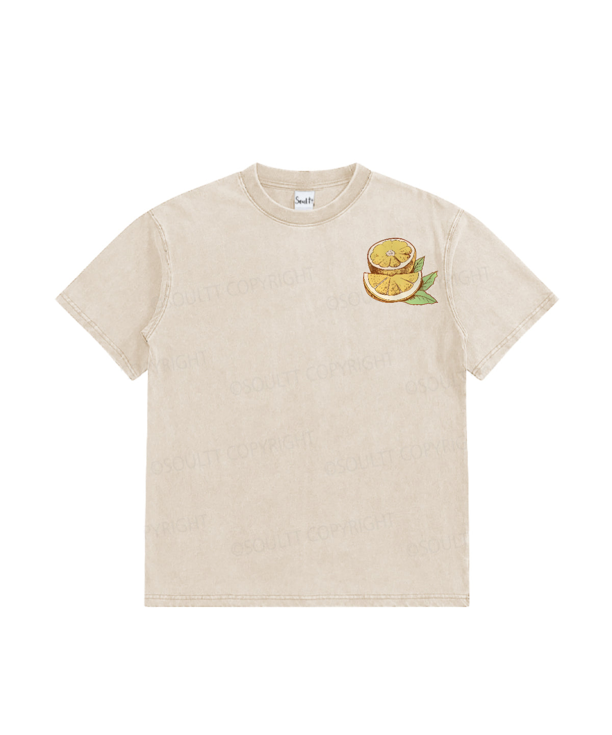Kids Life Gave Me Some Lemans Washed Christian T-shirt