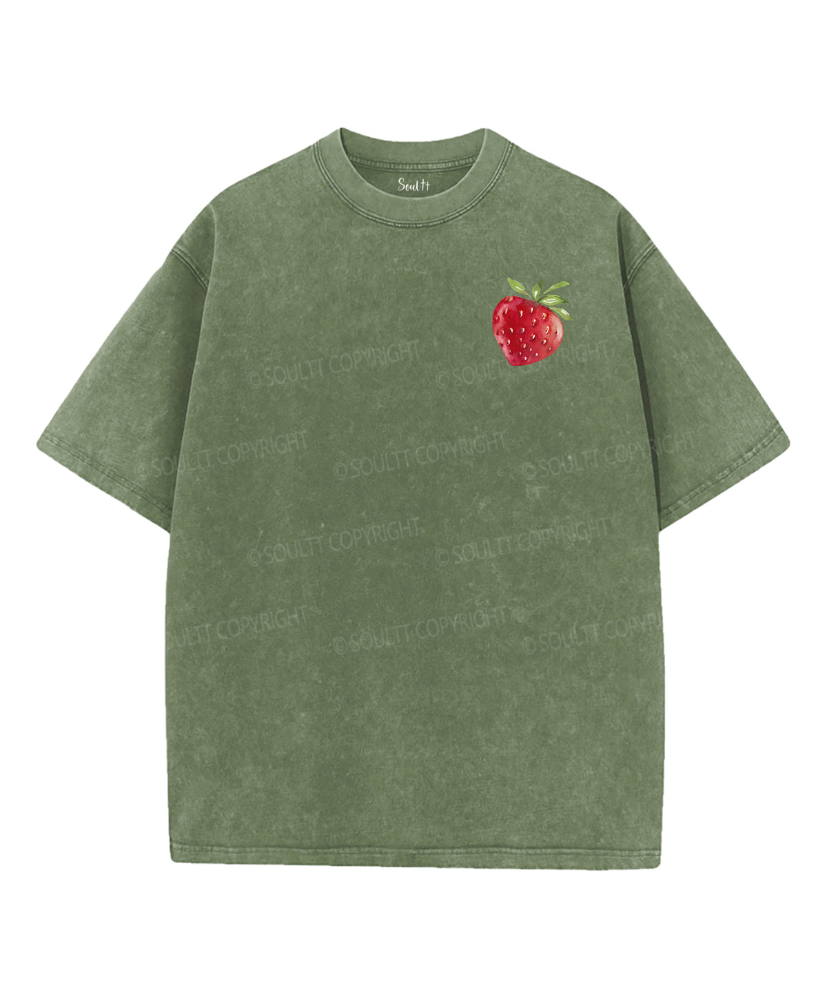 Fruit of the Spirit Double Sided Unisex Washed Christian T-shirt