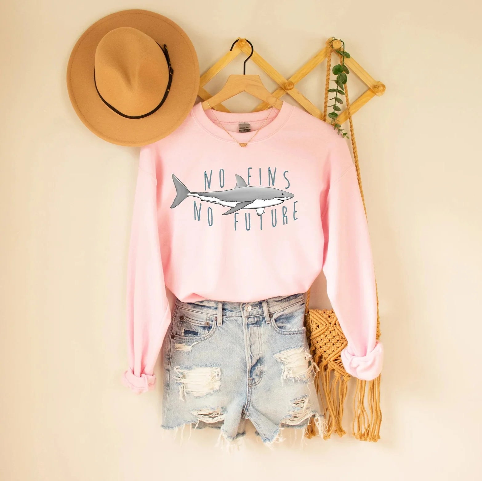 No Fins No Future Sweater