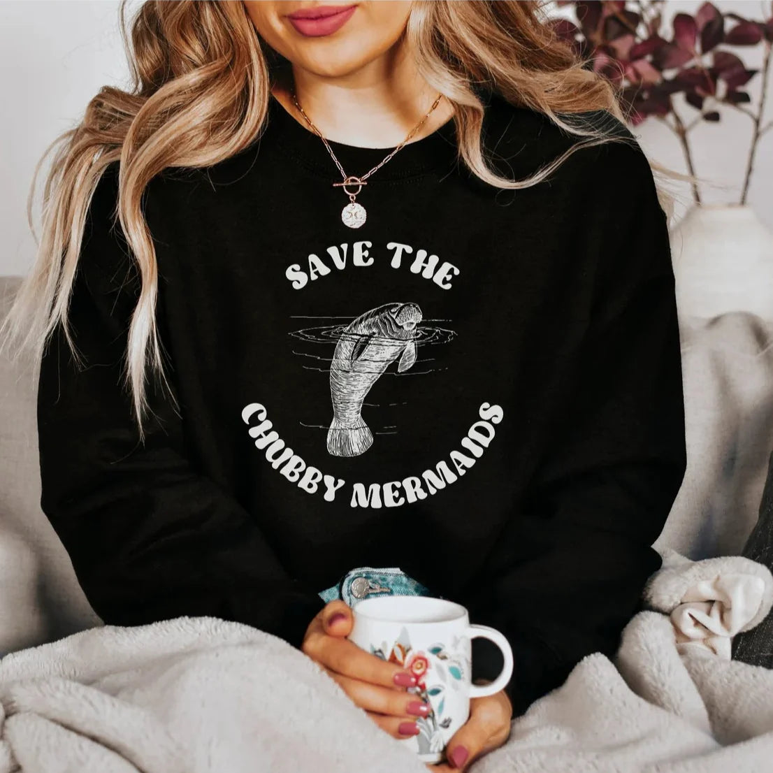 Chubby Mermaids Sweater V5