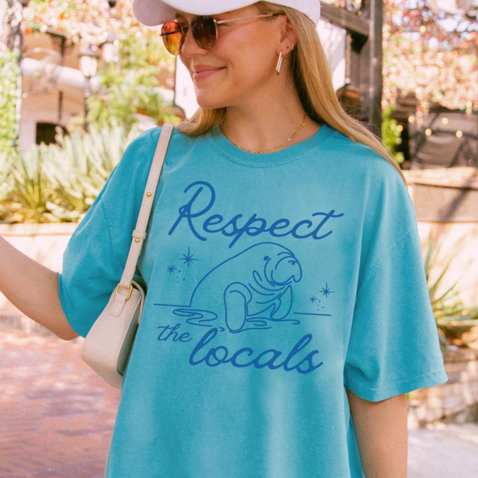 Manatee Respect The Locals Tee