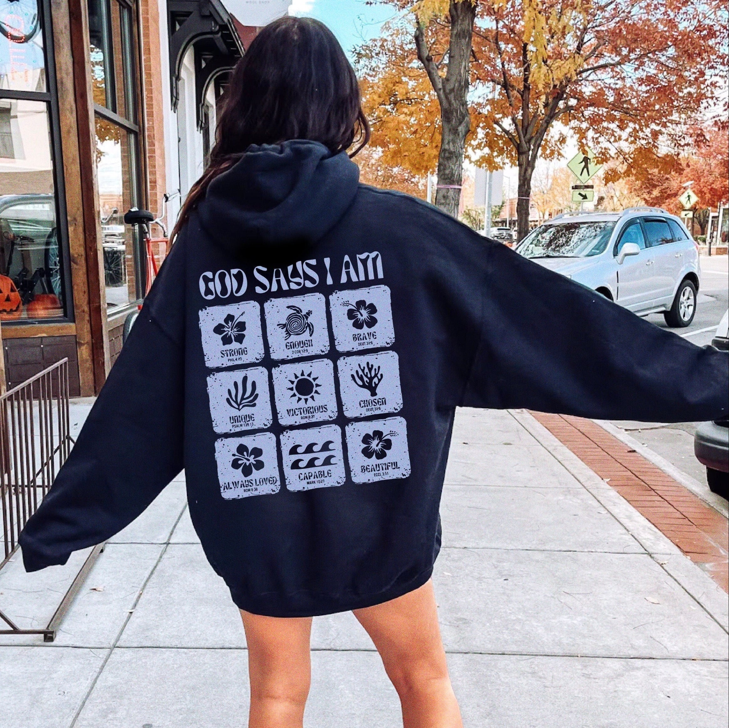 Faith Ocean Hoodie