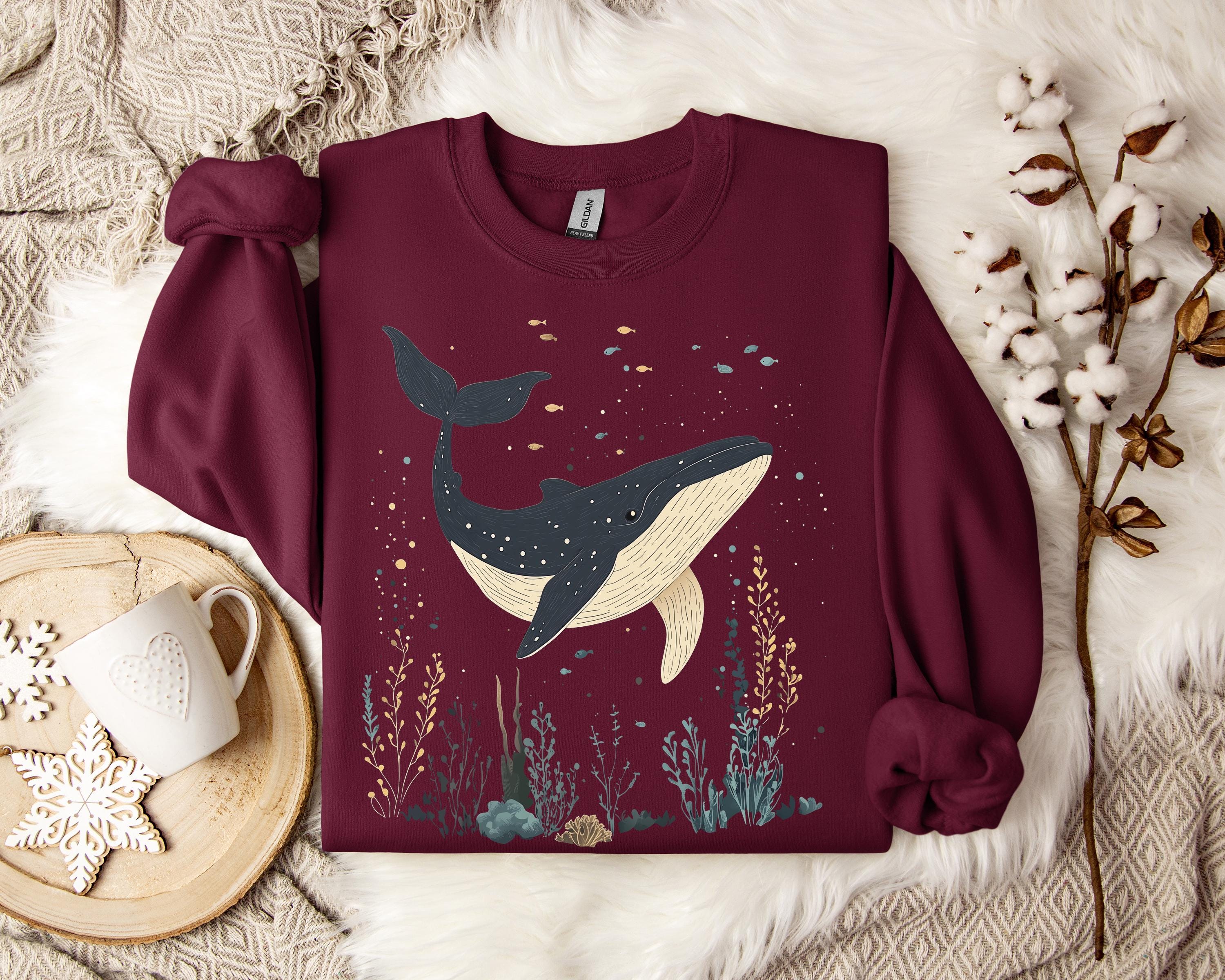 Ocean Whale Sweatshirt V7