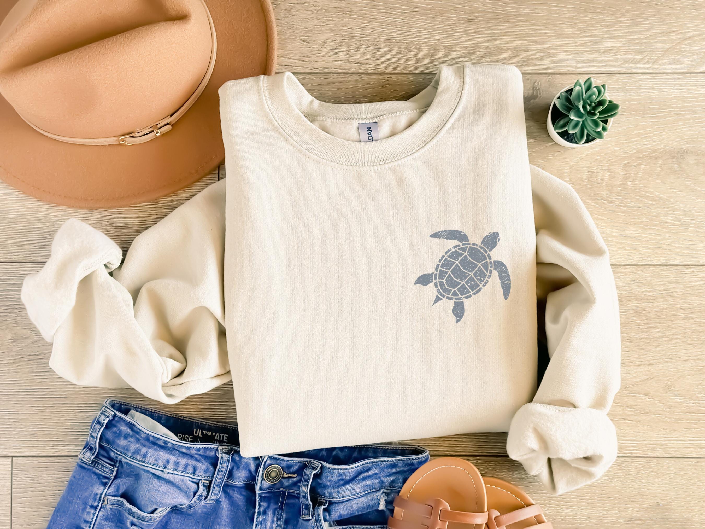 Vintage Sea Turtle Sweatshirt