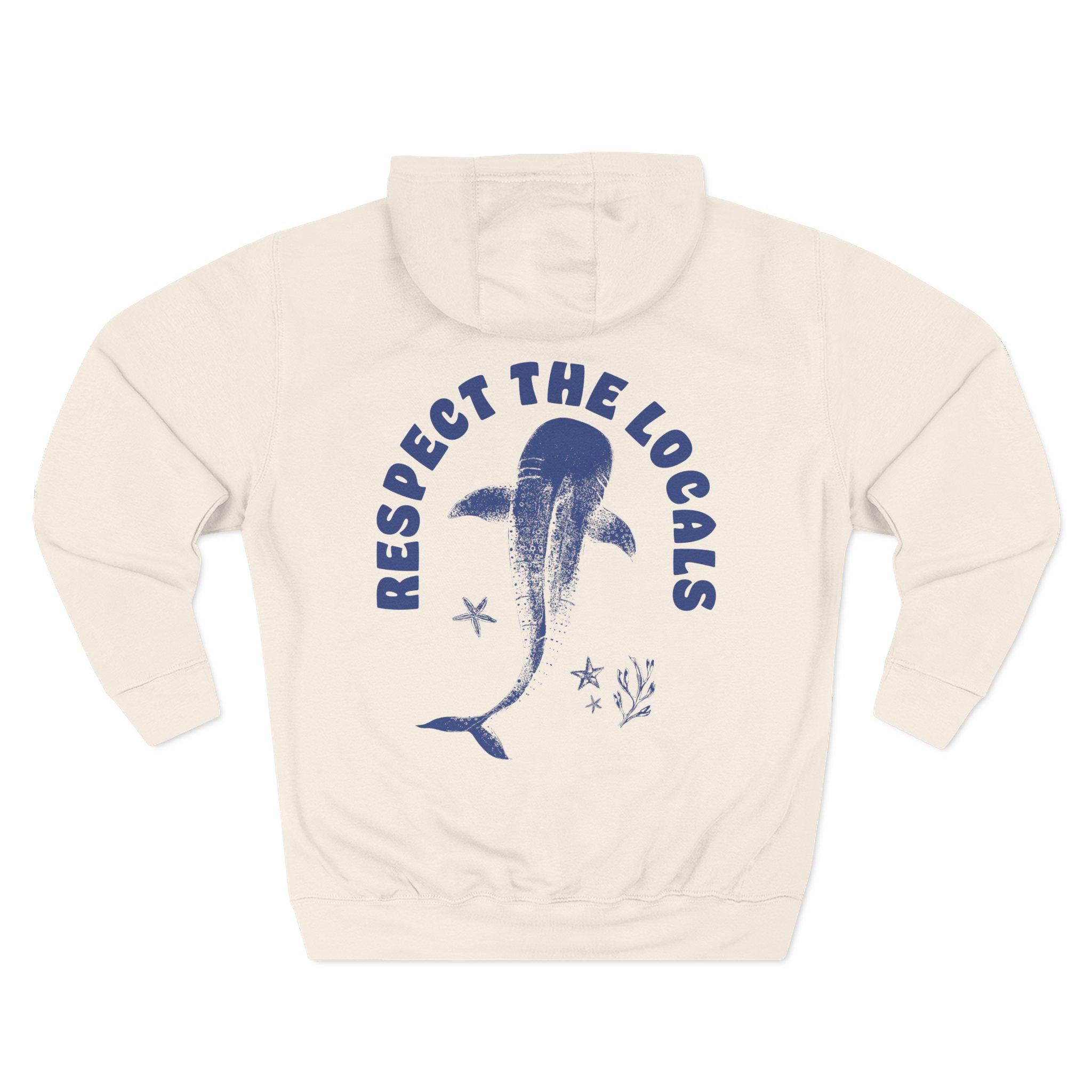 Respect The Locals Whale Shark Hoodie