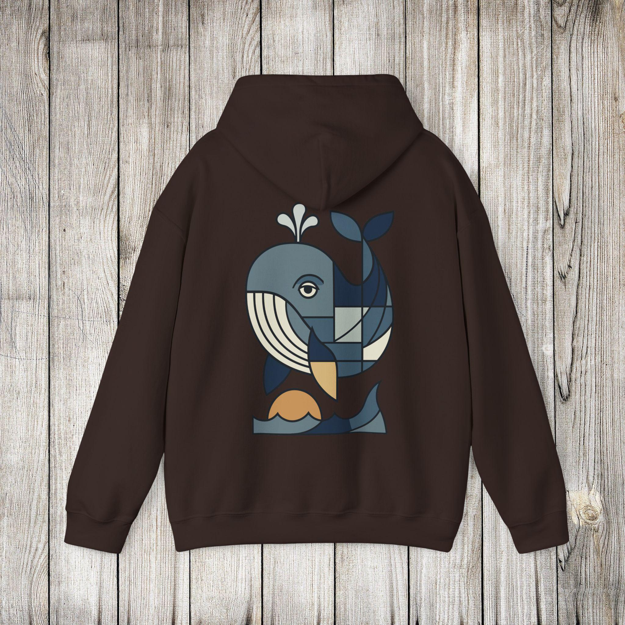 Graphic Whale Hoodie