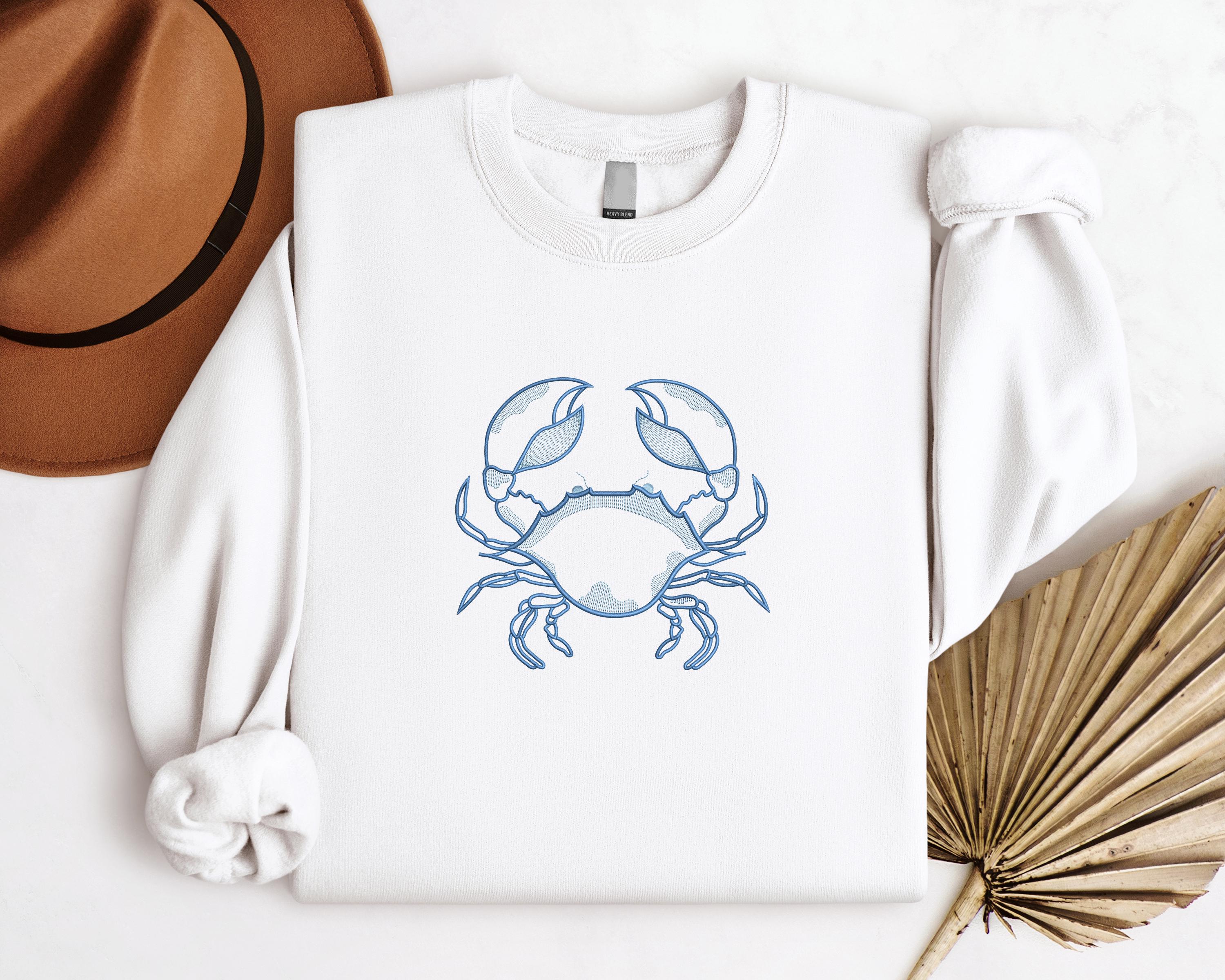 Blue Crab Sweater