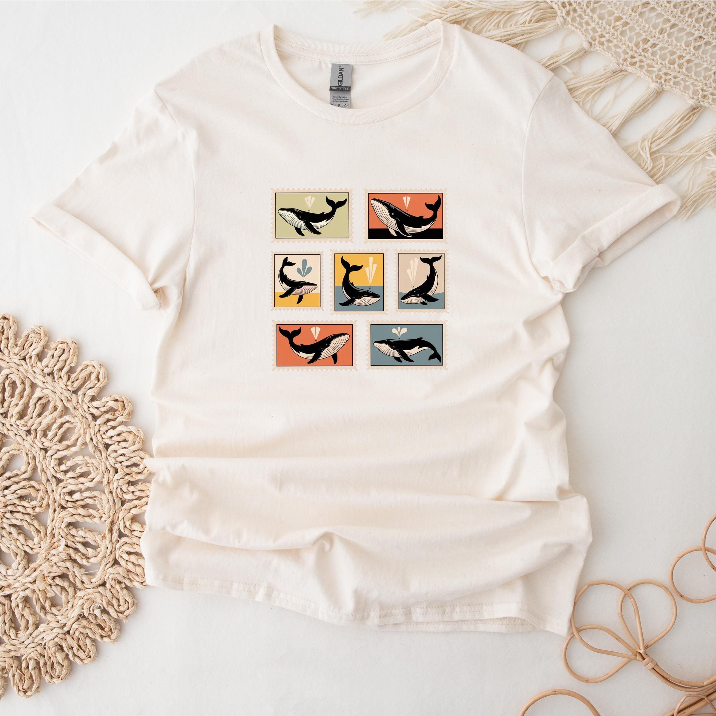 Blue Whale Vintage Tee