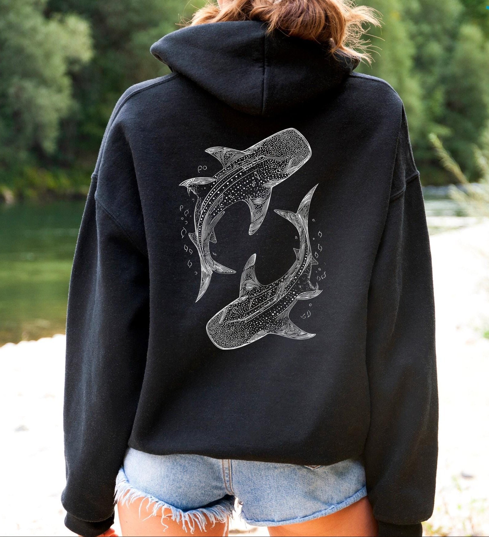 Whale Shark Hoodie V 8