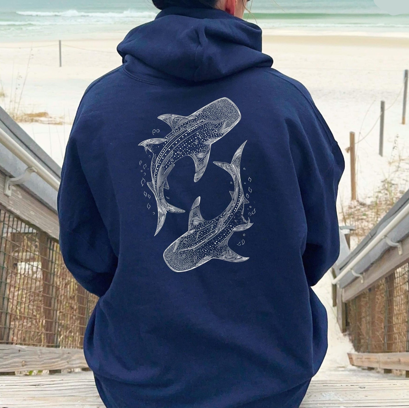 Whale Shark Hoodie V 8