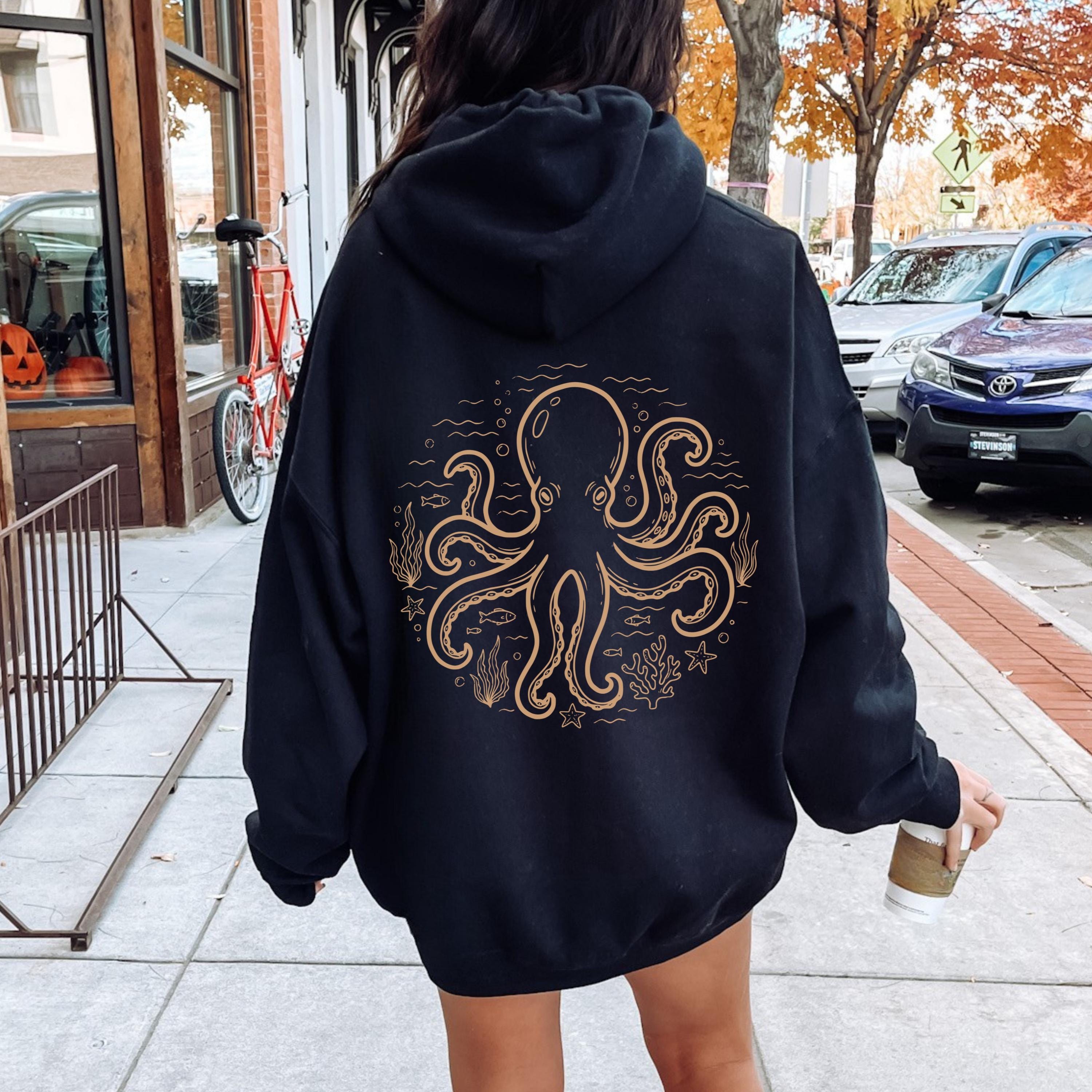 Ocean Octopus Hoodie V5