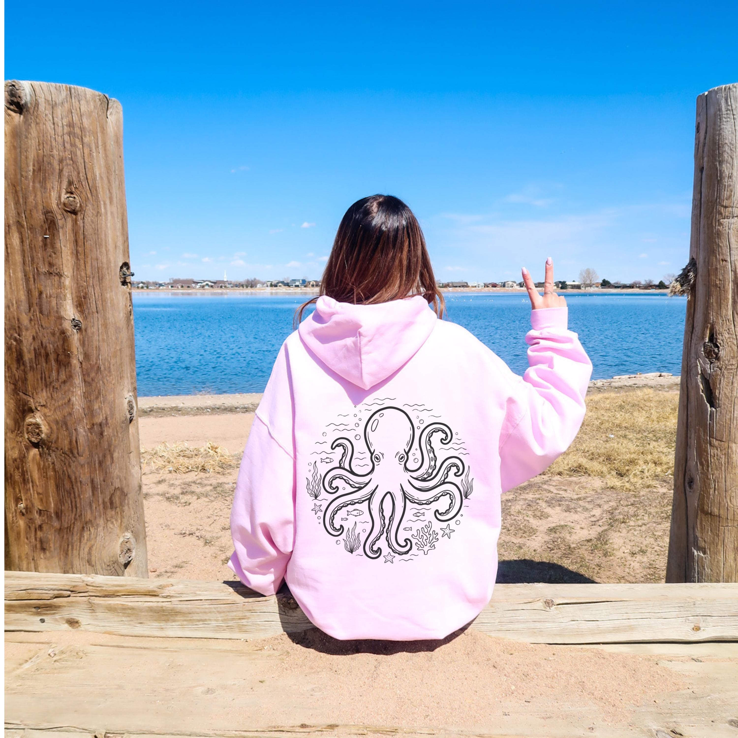 Ocean Octopus Hoodie V5