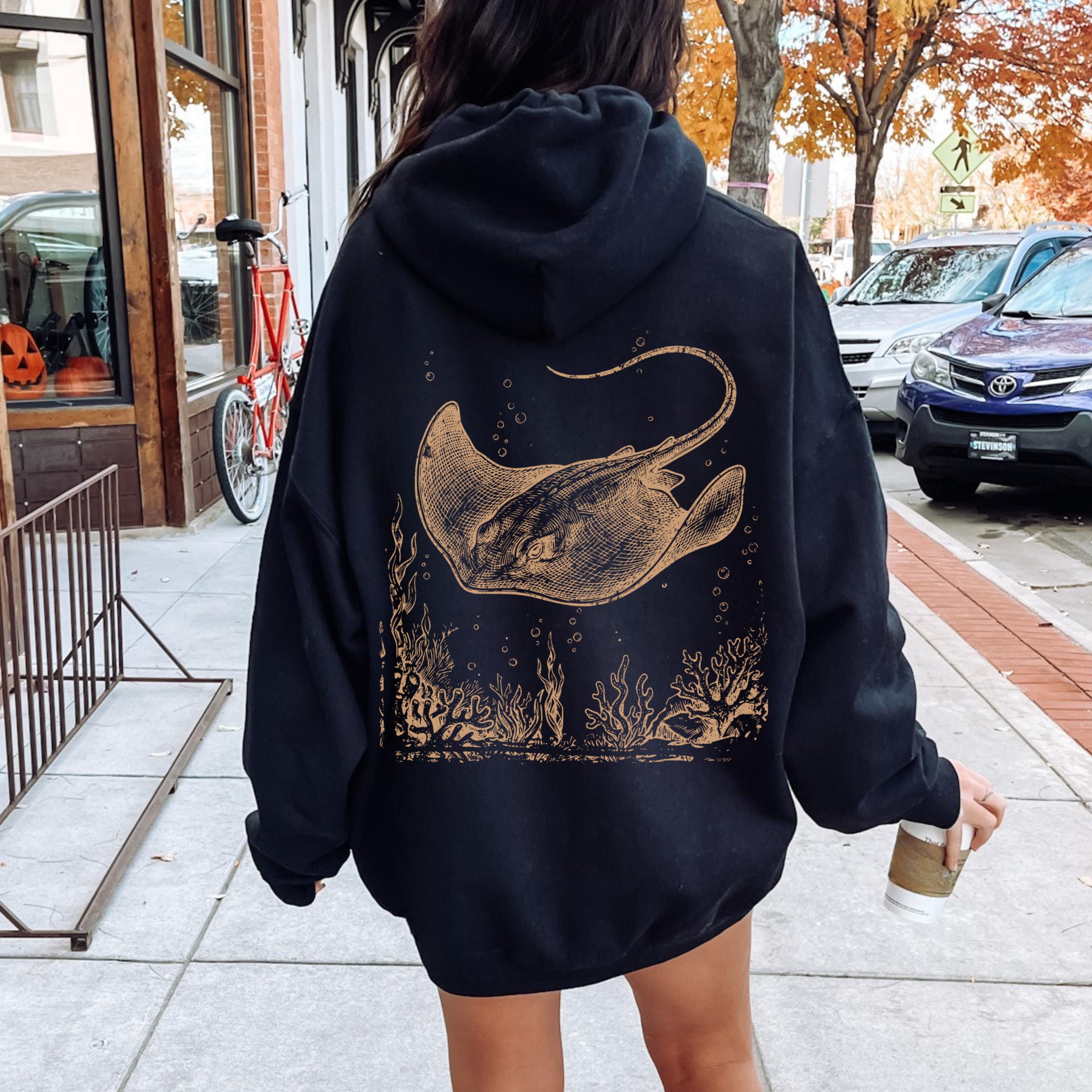 Ancient Manta Ray Hoodie