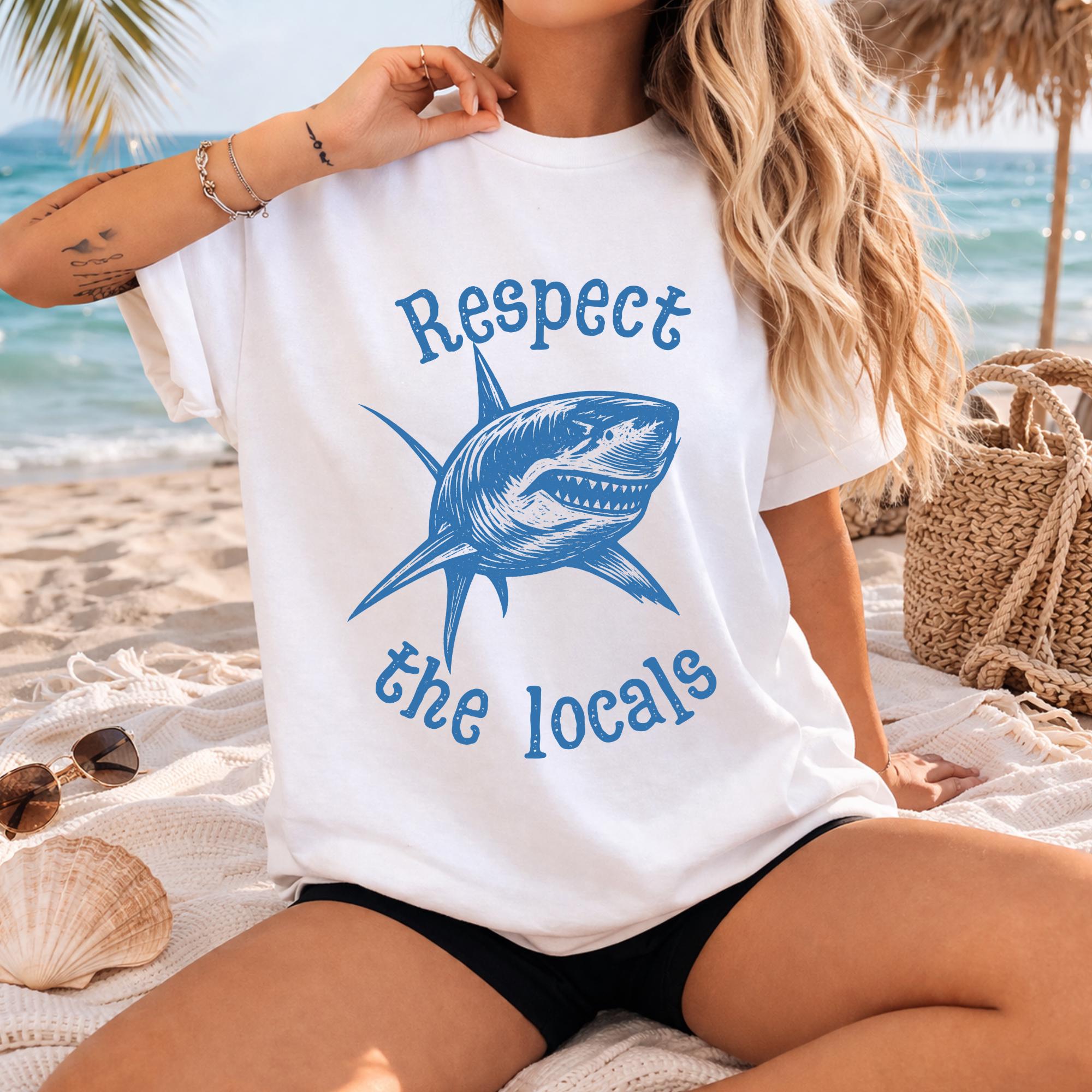 Respect the Locals Beachy Tee