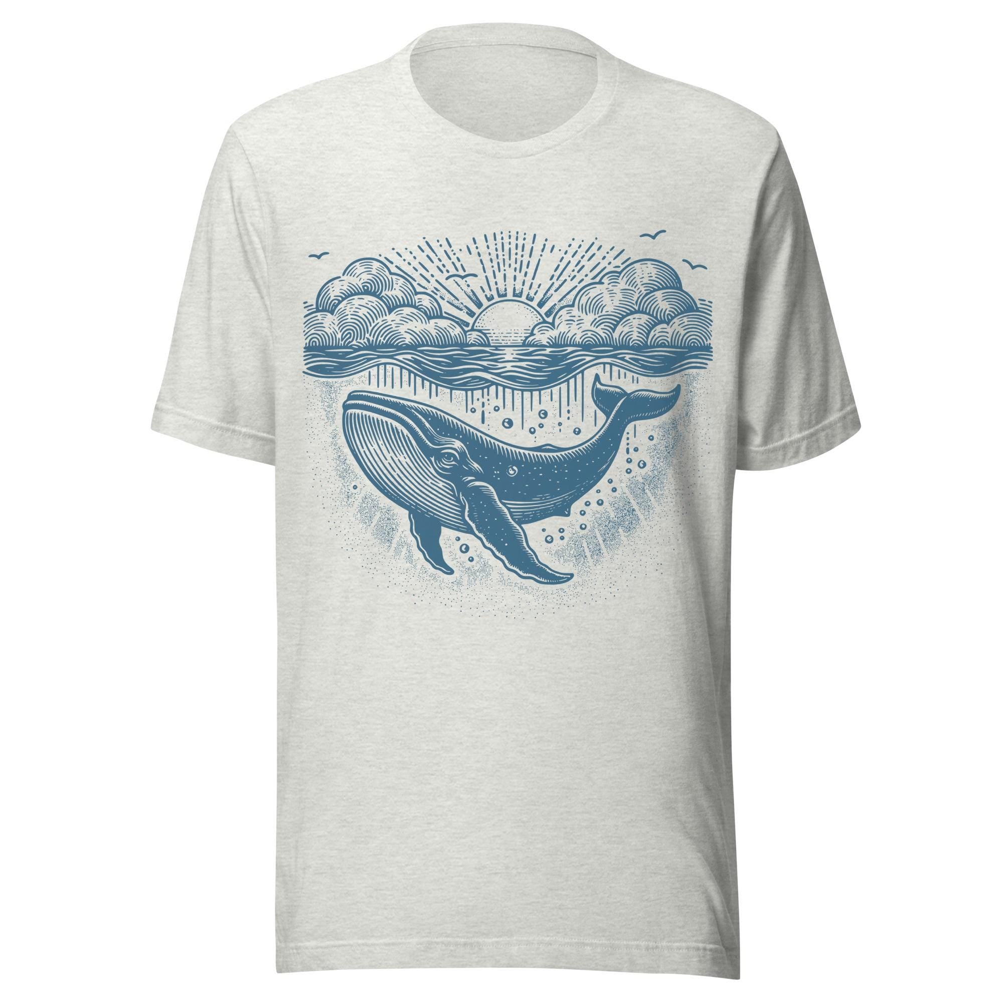 Vintage Whale Graphic Tee