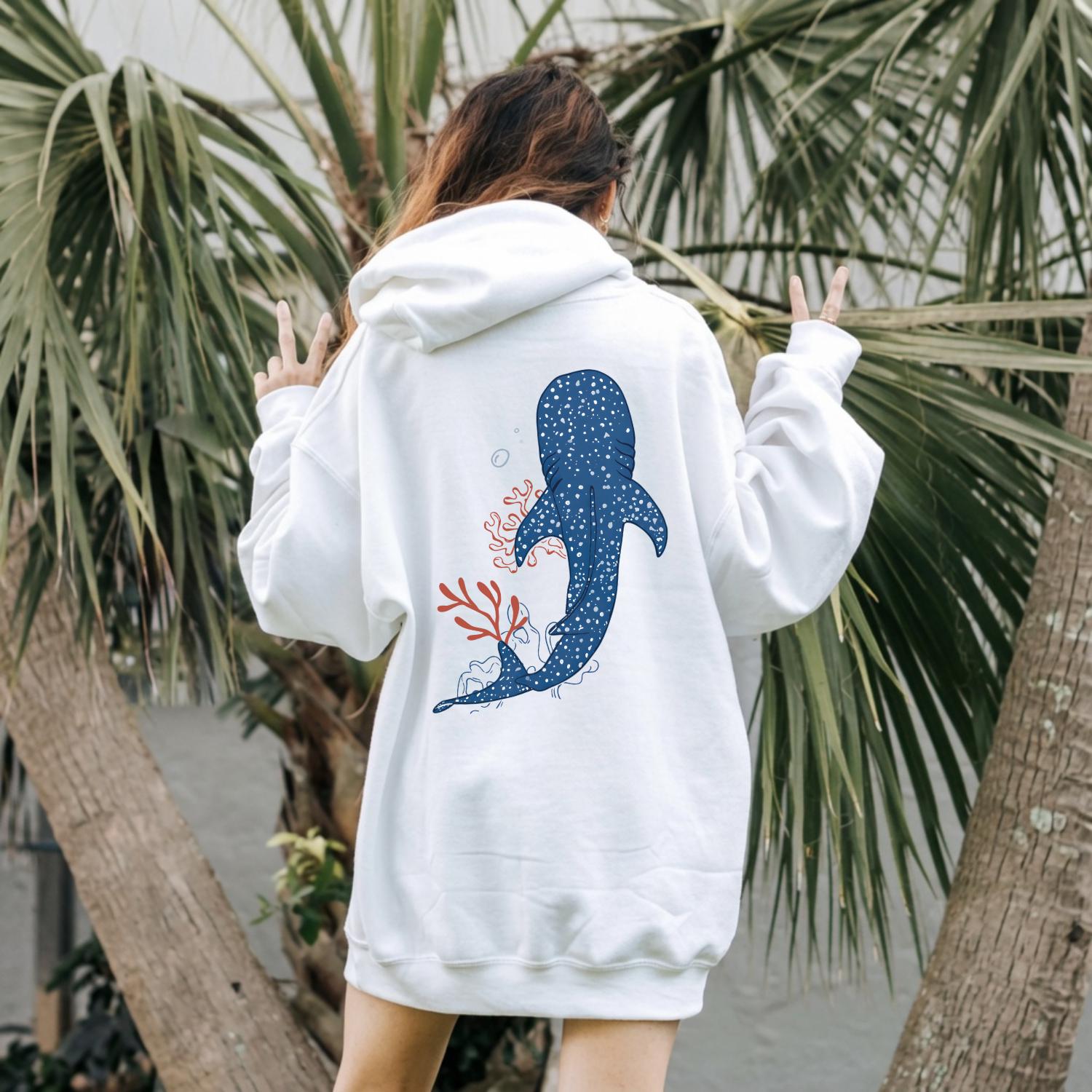 Whale Ocean Hoodie V9
