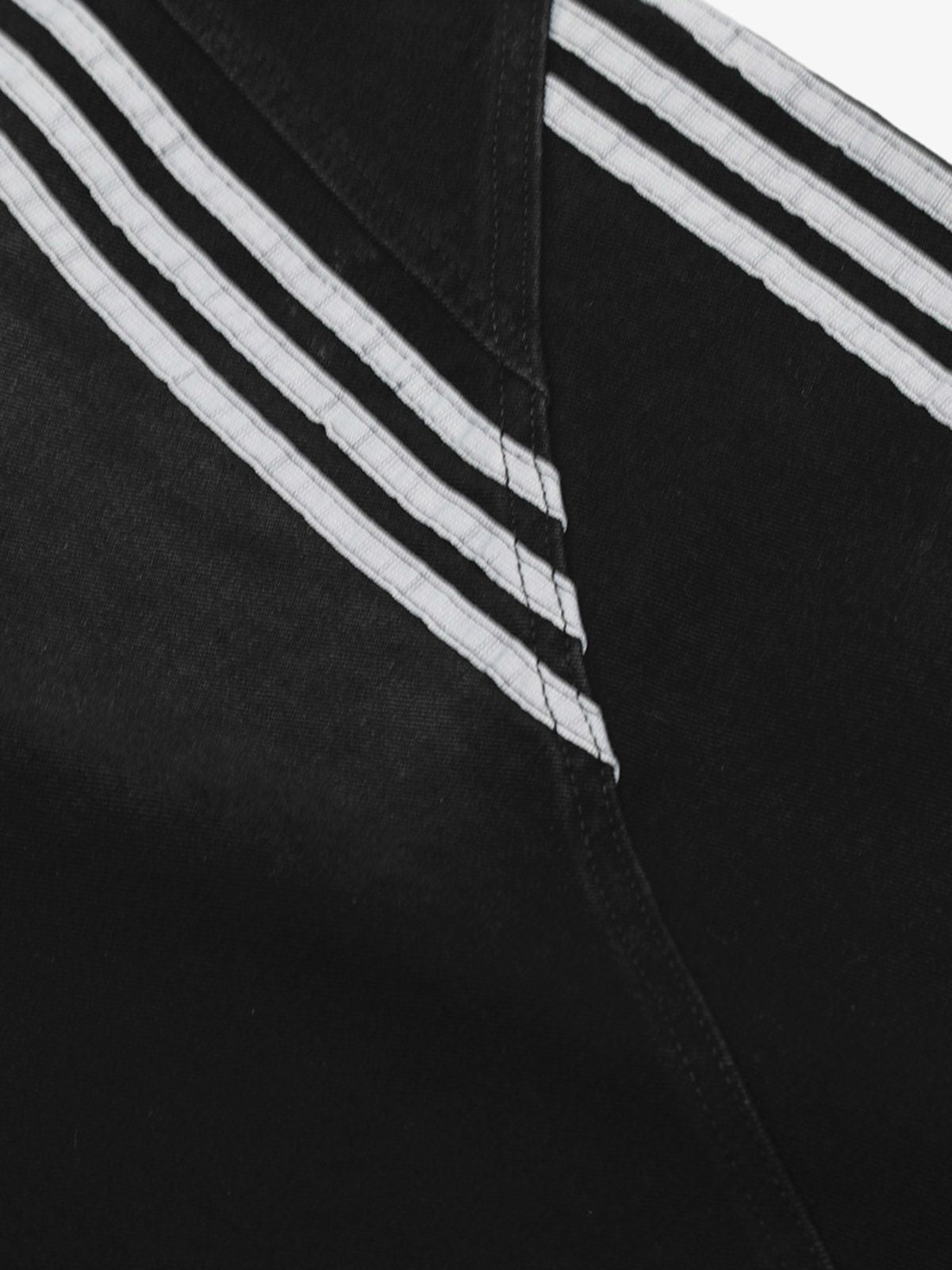Side-Stripe Barrel Jeans
