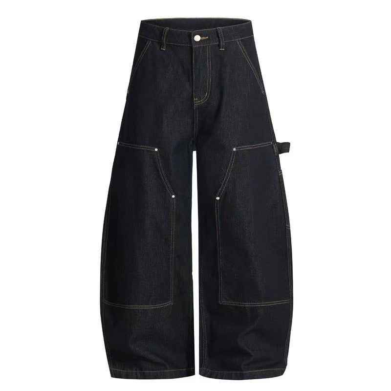 Contrast Stitch Carpenter Jeans