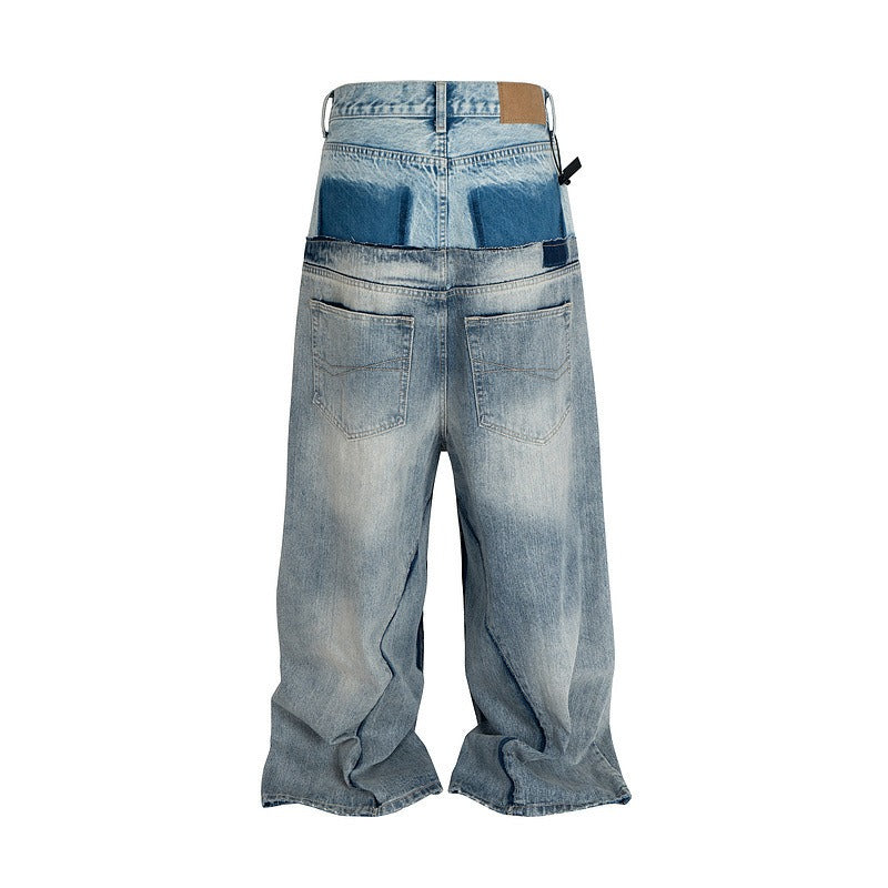 Double-Waist Jeans