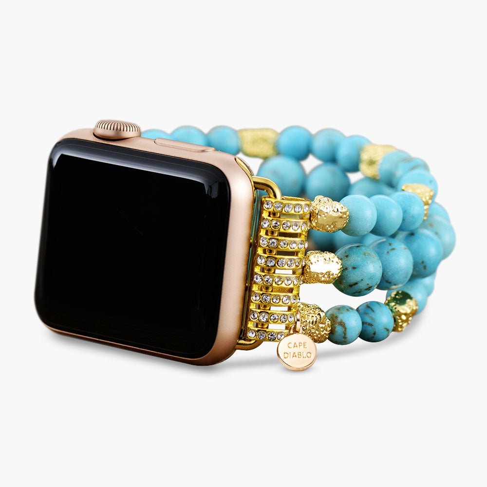Turquoise Dream Stretch Apple Watch Strap